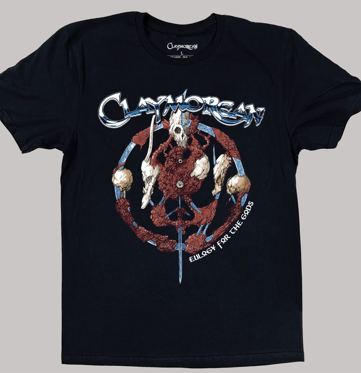 Claymorean - Eulogy for the Gods-majica-napred Claymorean - Eulogy for the Gods